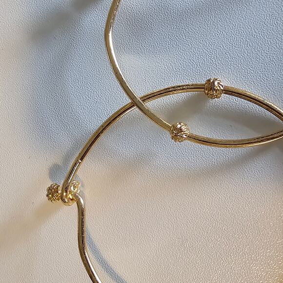 Lilly Pulitzer Gold Charm Bracelet Trio - Elephant, Watermelon & Seashell Bangle - Picture 4 of 7